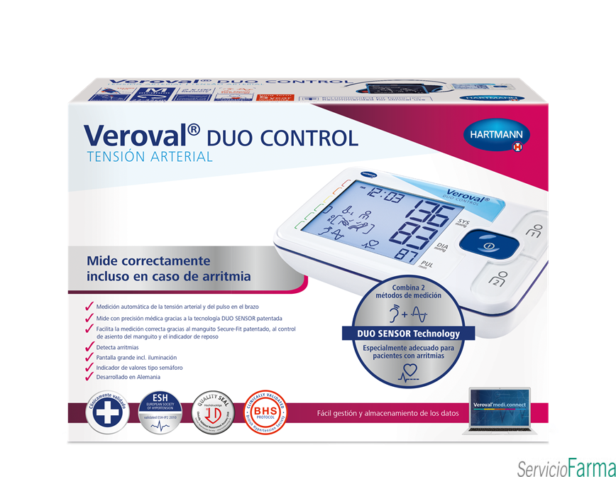 Veroval Tensiómetro Duo Control