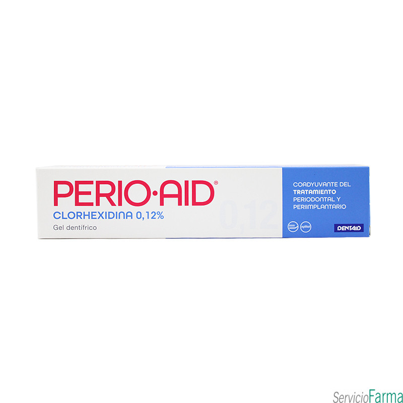 Perio Aid Gel Dentífrico Clorhexidina 0,12% Tratamiento 75 ml
