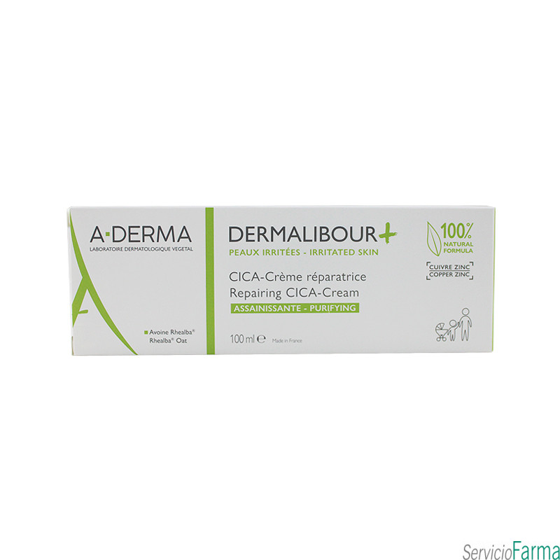Aderma Dermalibour+ Crema reparadora 100 ml