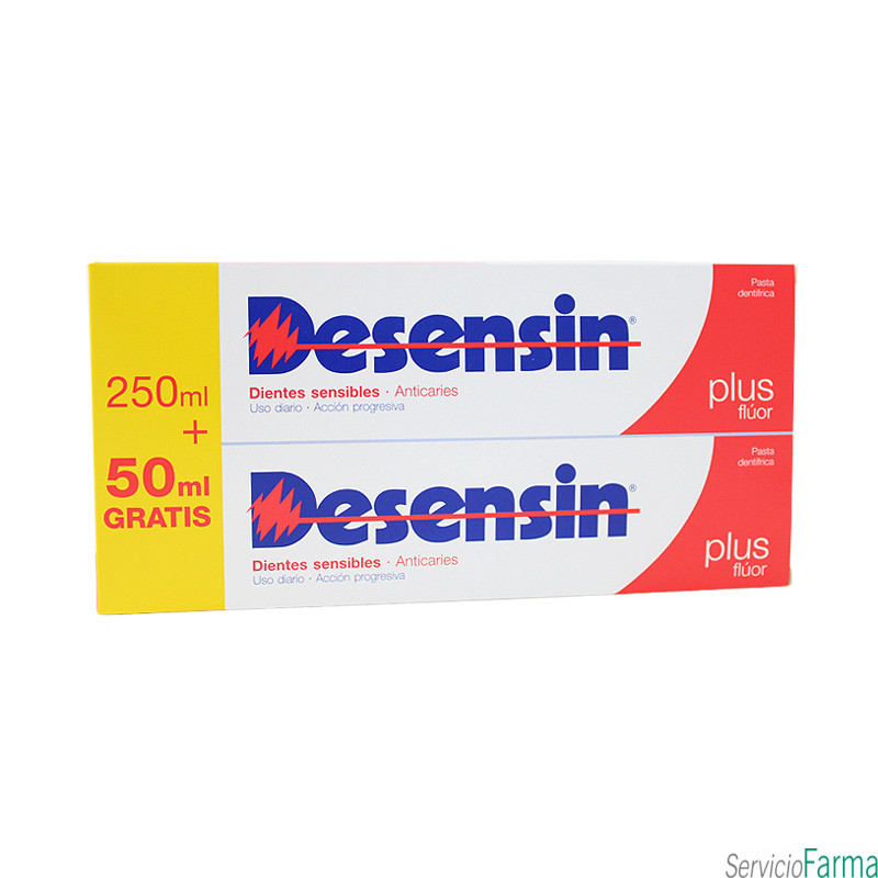 Duplo Desensin Plus Fluor Pasta Dentífrica 2 x 150 ml