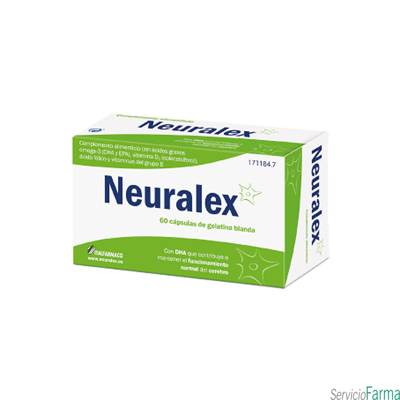 Neuralex 60 cápsulas gelatina blanda