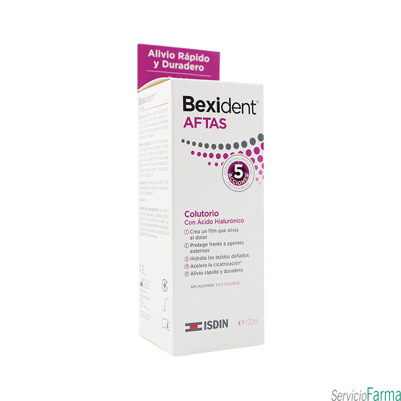 Bexident Aftas Colutorio 120 ml Isdin