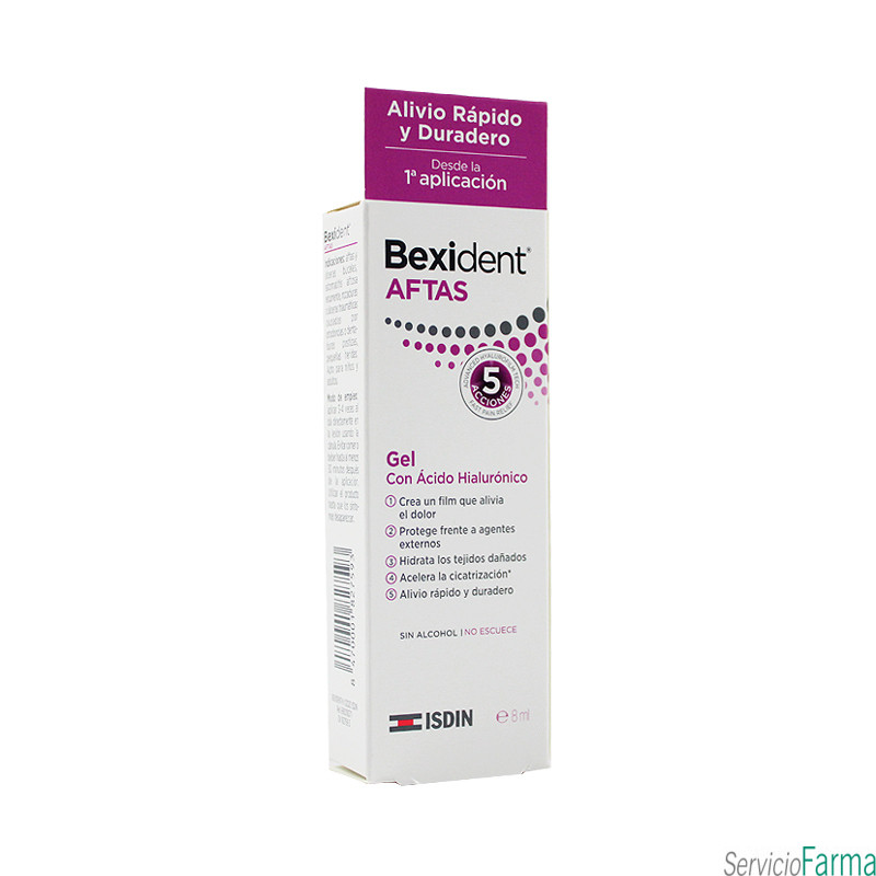 Bexident Aftas Gel con Ácido Hialurónico 5 ml Isdin