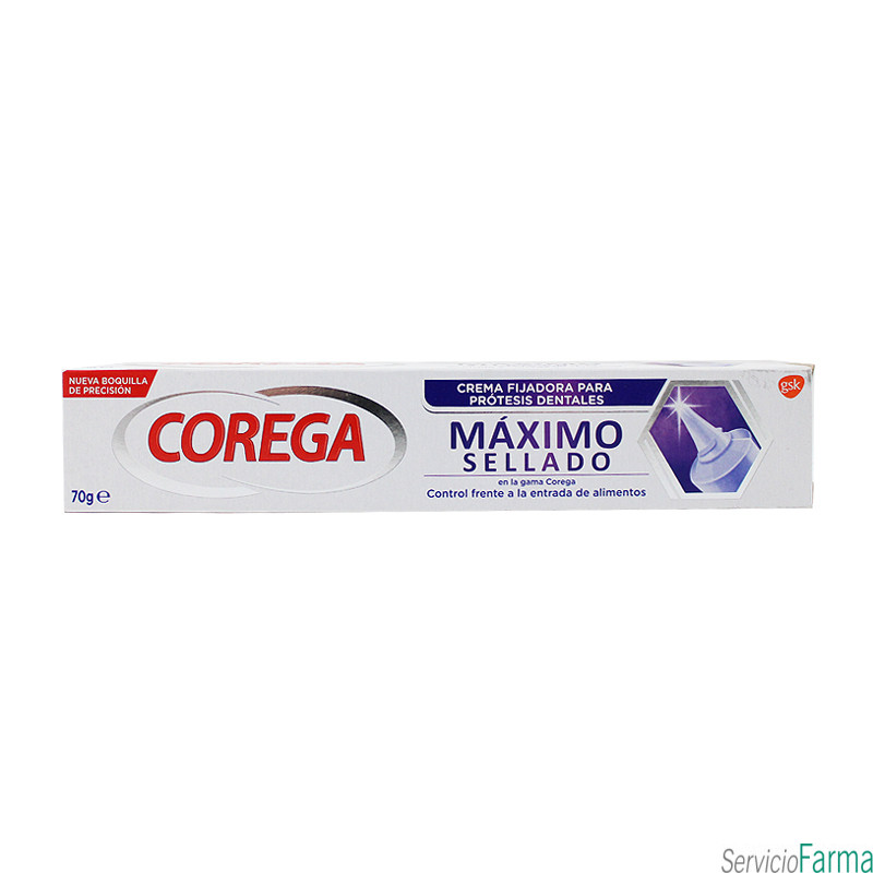 Corega Máximo Sellado Crema Fijadora 70 g