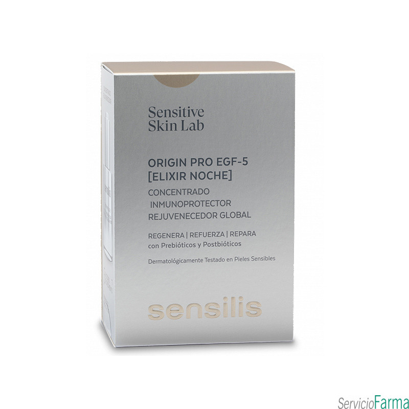 Sensilis Origin Pro EGF-5 Elixir Noche Concentrado 30 ml 