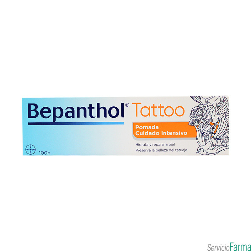 Bepanthol Tattoo Pomada Cuidado Intensivo 100 g