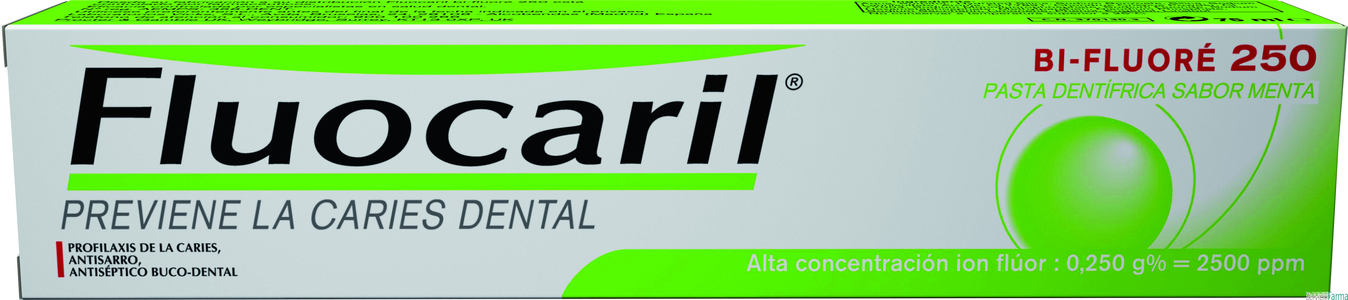 Fluocaril Pasta Dentífrica Sabor Menta 125 ml