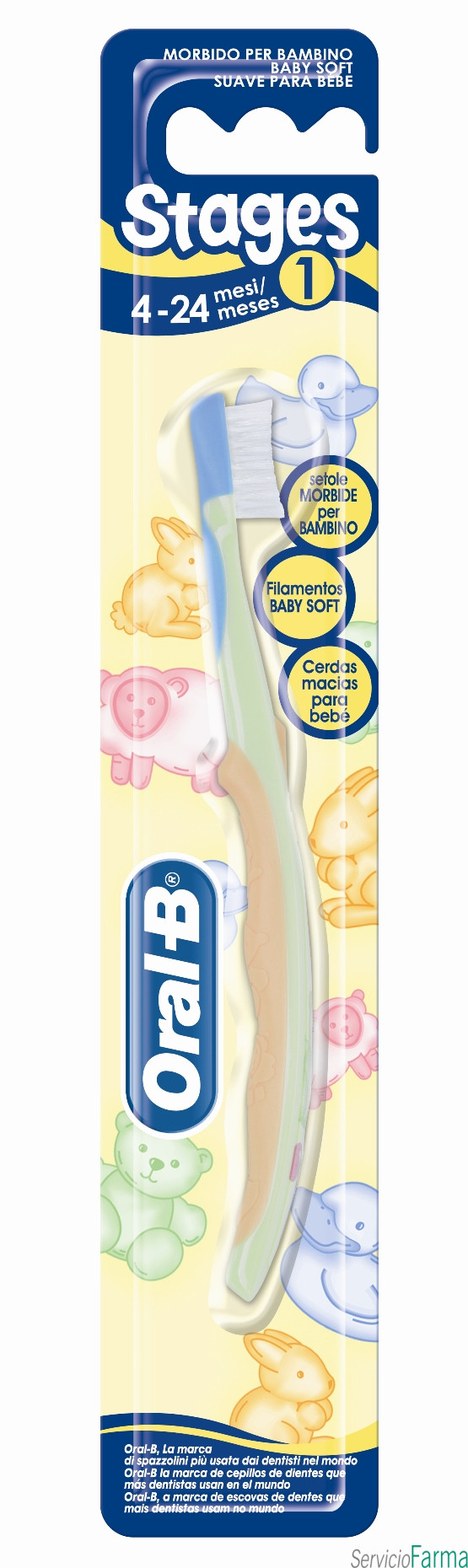 Oral B escova 4-24 meses