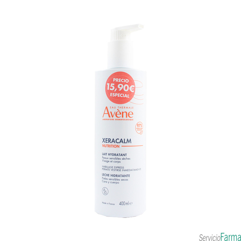  AVENE Xeracalm nutrition leche hidratante 400ml