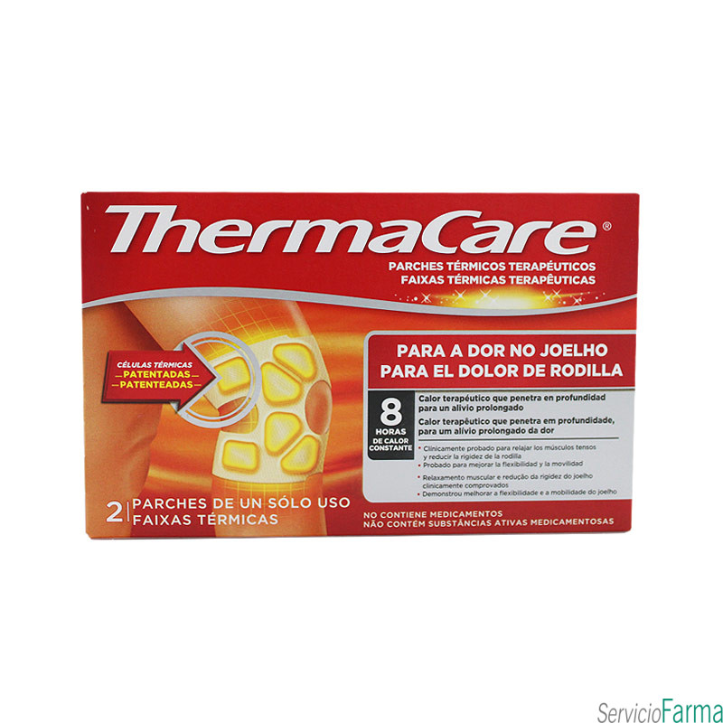 Thermacare Parches térmicos Rodilla 2 parches