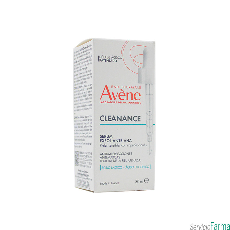 Avene Cleanance Serum exfoliante AHA 30 ml