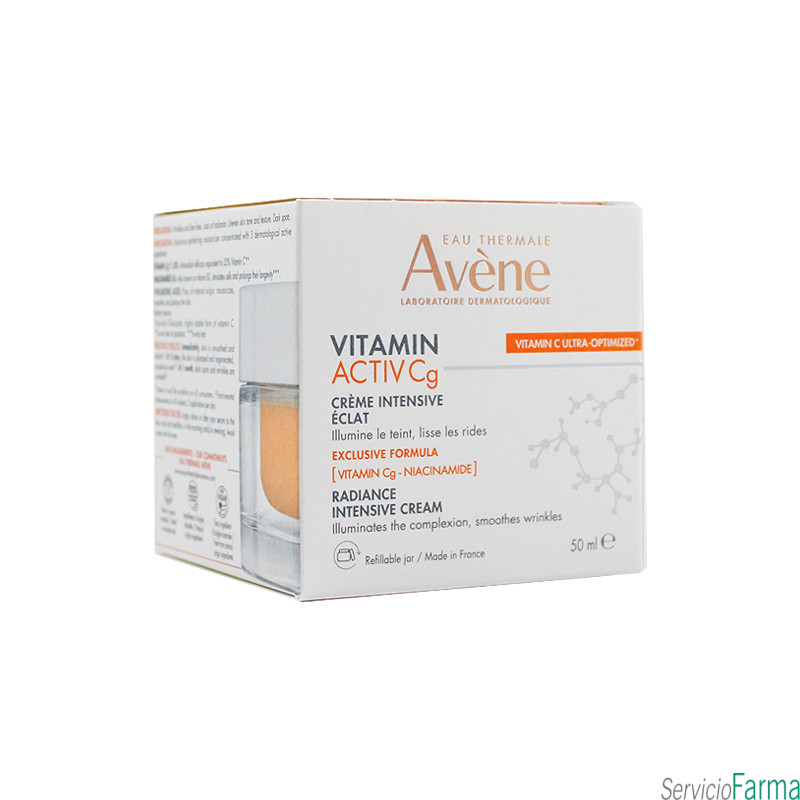 Avene Vitamin Activ CG Crema intensiva luminosidad 50 ml