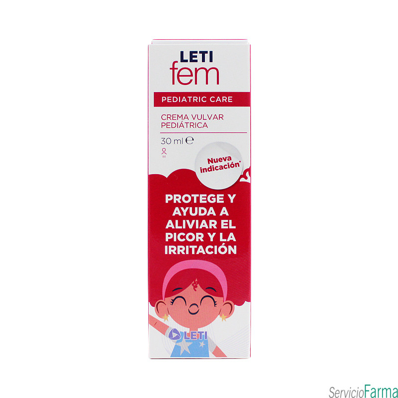 Letifem Crema Vulvar Pediátrica 30 ml