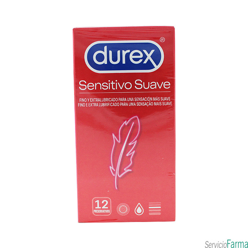 Durex Sensitivo Suave 12 preservativos