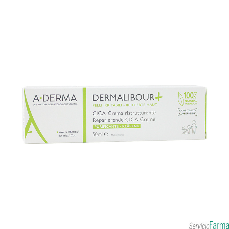 Aderma Dermalibour Crema reparadora 50 ml