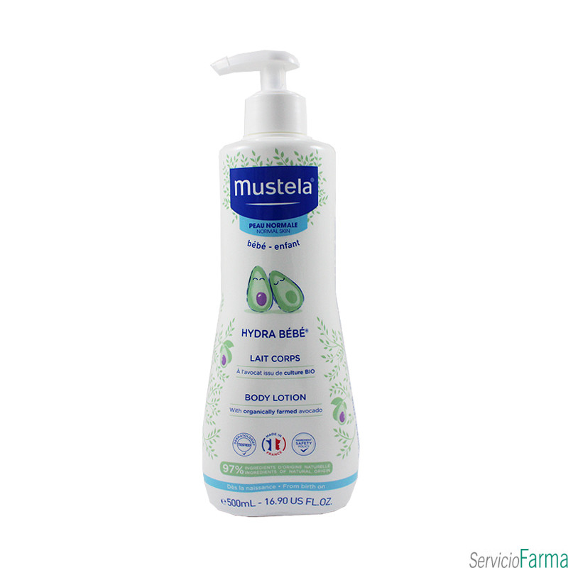 Mustela Hydra Bebé Leche corporal 500 ml