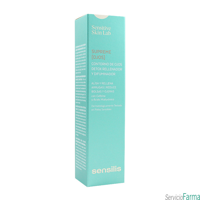 Sensilis Supreme Renewal Detox Eye Contour 15 ml