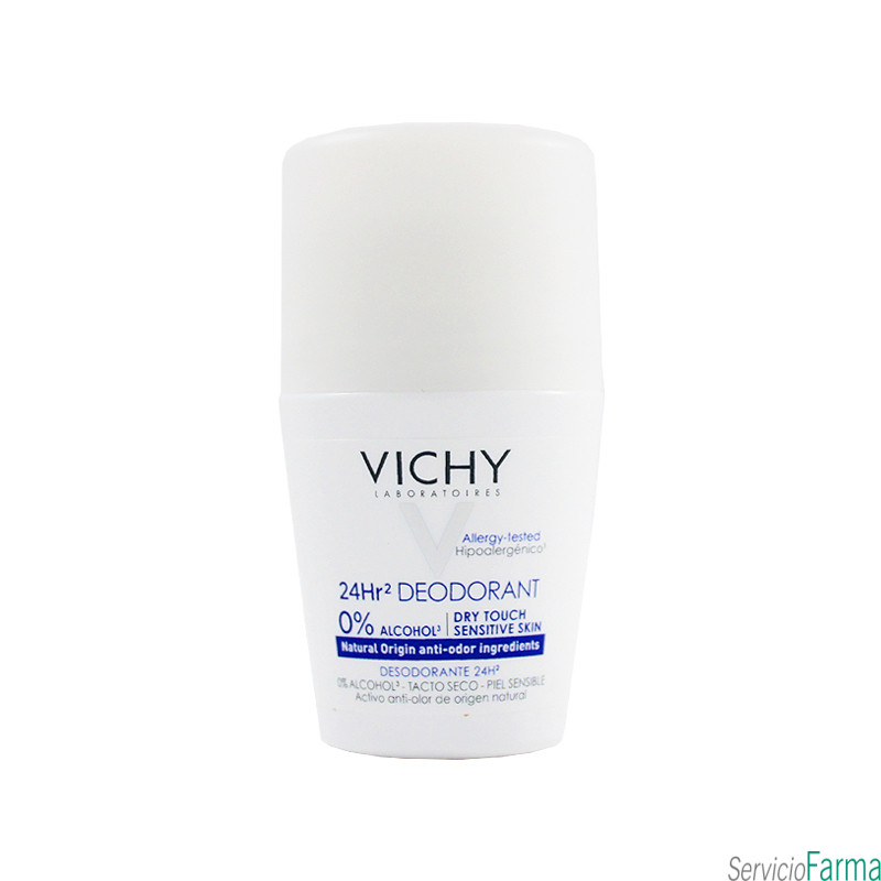 Vichy Desodorante Natural Origin 24H 0% Alcohol 50 ml