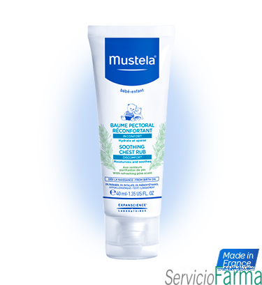 Mustela Bálsamo pectoral reconfortante 40 ml