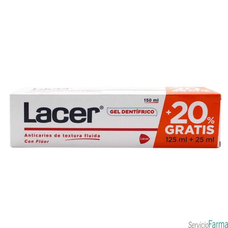 Lacer Gel dentífrico 125 ml