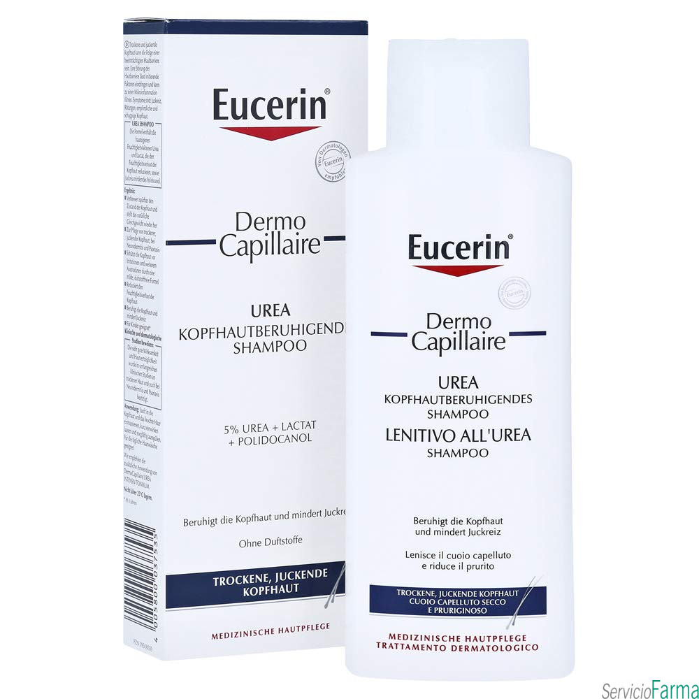 Eucerín DermoCapillaire Champú Urea 250 ml