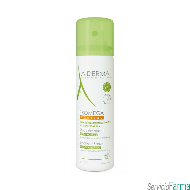 Aderma Exomega Control Spray Emoliente Anti-rascado 200 ml