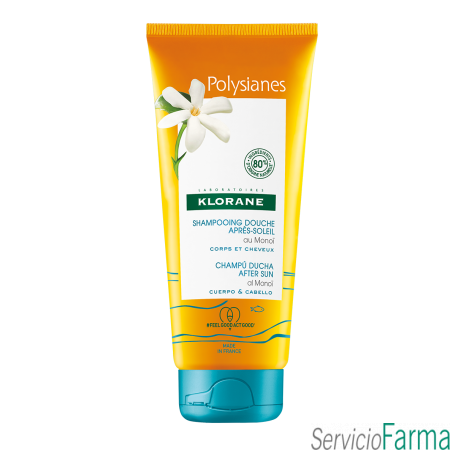 Klorane Polysianes Champú Ducha After Sun 200 ml