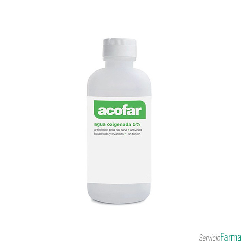 Agua oxigenada 5% 250 ml Acofar