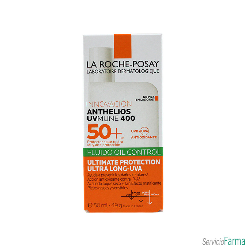 Anthelios UVMUNE 400 Fluido Oil Control SPF50+ 50 ml La Roche Posay