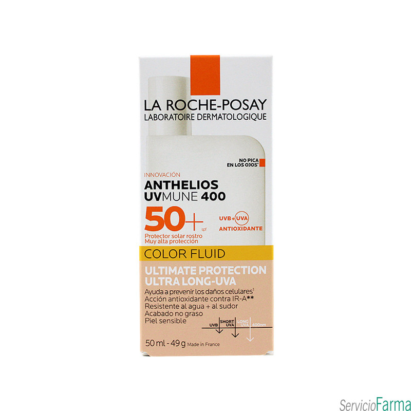 Anthelios UVMUNE 400 Fluido COLOR SPF50+ 50 ml La Roche Posay