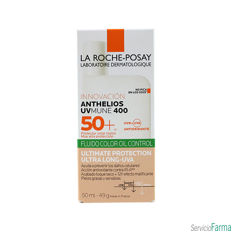 Anthelios UVMUNE 400 Fluido COLOR Oil Control SPF50+ 50 ml La Roche Posay