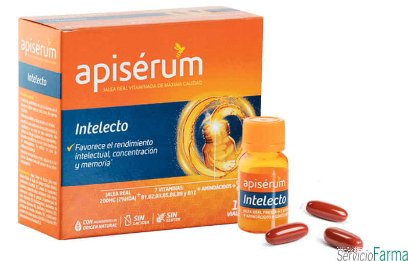 Apiserum Intelecto 30 cápsulas