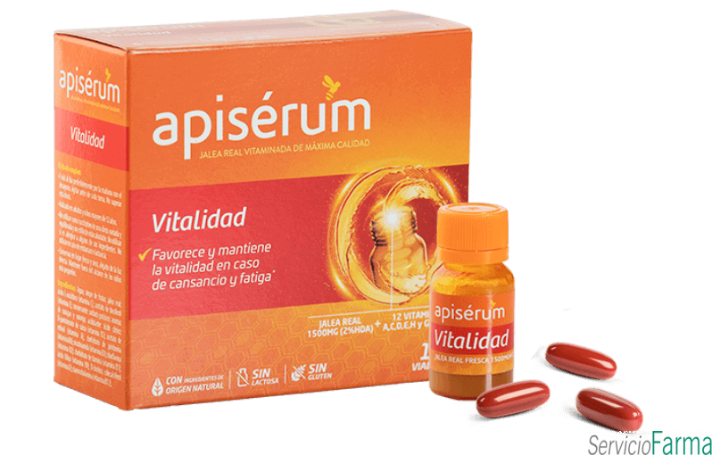 Apiserum Vitalidad 30 cápsulas