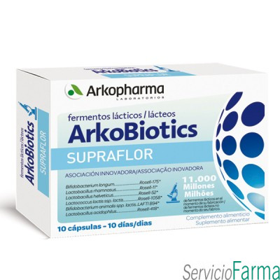 ArkoBiotics Supraflor 10 cápsulas Arkopharma