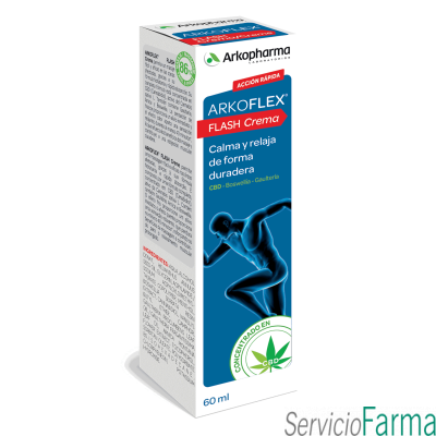 Arkoflex Flash Crema con CBD 60 ml Arkopharma
