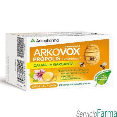 Arkovox Própolis + Vitamina C Sabor Miel y limón