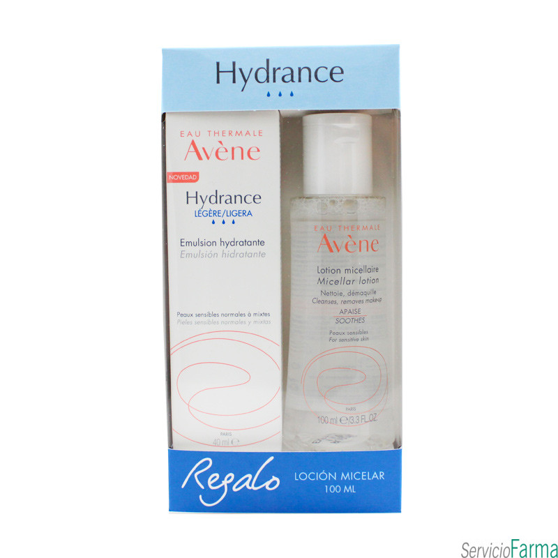 Avene Hydrance Ligera Emulsión hidratante 40 ml + REGALO Loción micelar