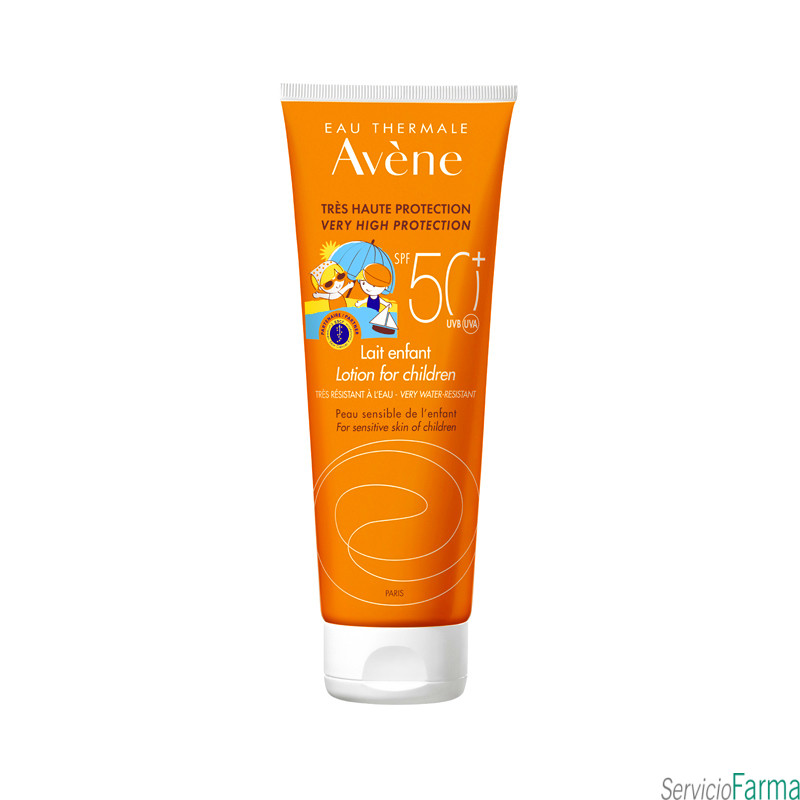 Avene Solar Leche Niños SPF50+ 250 ml