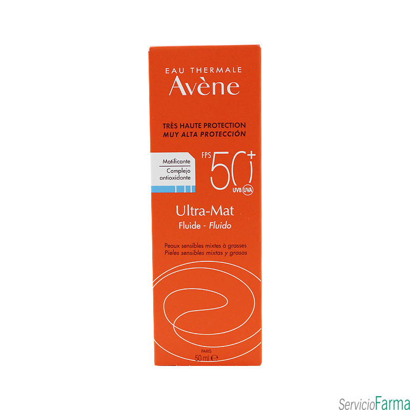 Avene Ultra Mat Aqua fluido SPF50+ 50 ml
