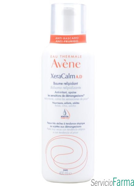 Xeracalm AD Bálsamo relipidizante estéril / Avene 400 ml