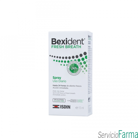 Bexident Fresh Breath Spray Uso diario 15 ml