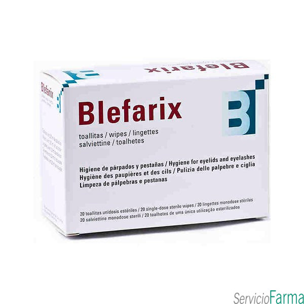 Blefarix 20 toallitas