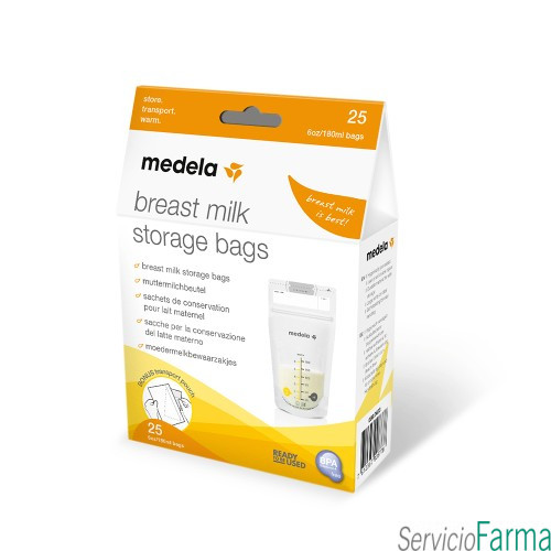 Bolsas para leche materna - Medela (25 unidades)