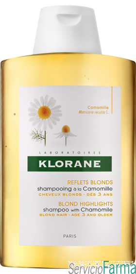 Reflejos Dorados / Champú con Camomila - Klorane (400 ml)