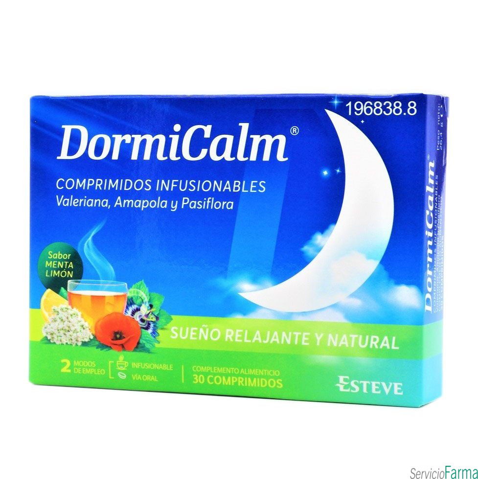 Dormicalm 30 comprimidos infusionables