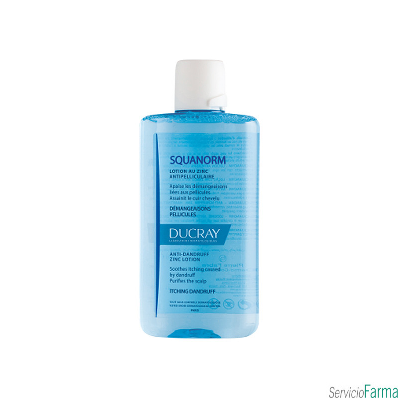 Ducray Squanorm Loción anticaspa con zinc 200 ml