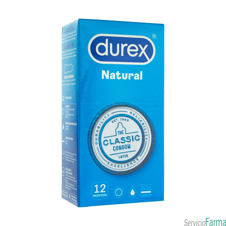 Durex Natural 12 preservativos