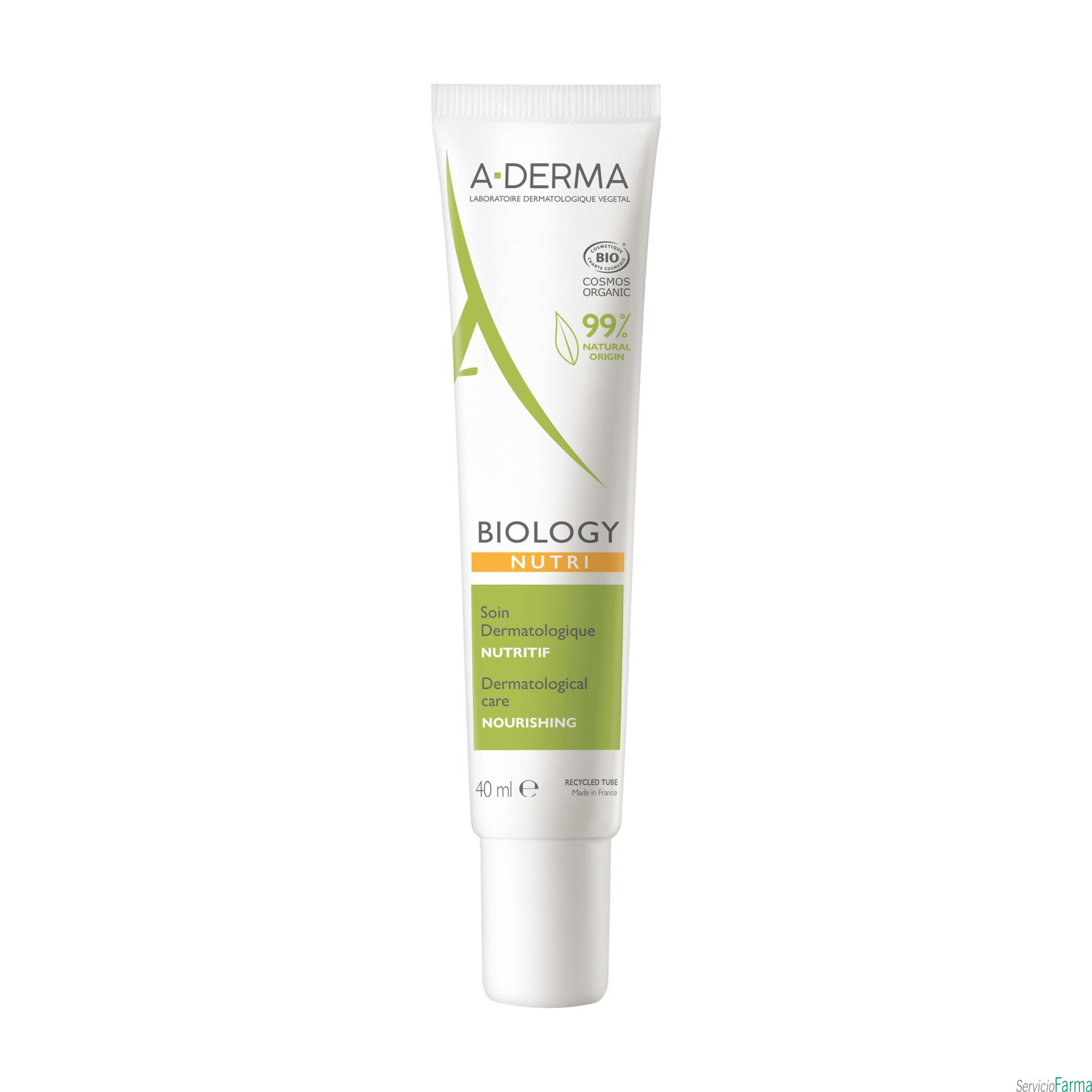 Aderma BIOLOGY Nutri Cuidado dermatológico nutritivo 40 ml