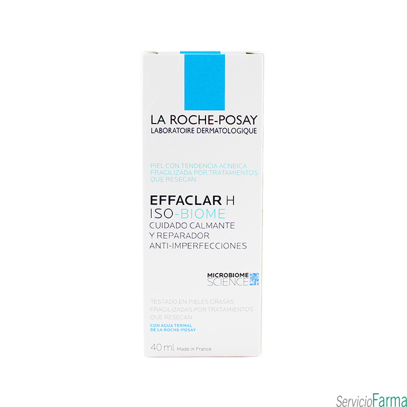 Effaclar H ISO-Biome Calmante antiimperfecciones 40 ml La Roche Posay