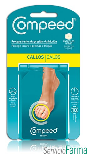 Compeed Callos Entre os Dedos 10 Ud